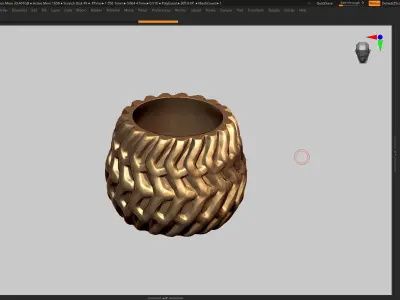 vase 3d print 341 3D print model