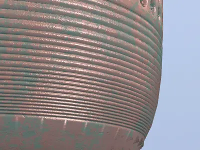 Copper Vase 3D model