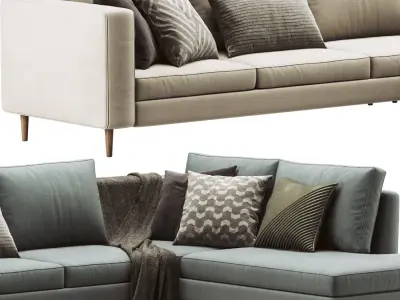 BoConcept Indivi Sofa 3D model