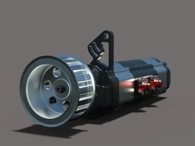 Dry Sump Oil System  3D print model