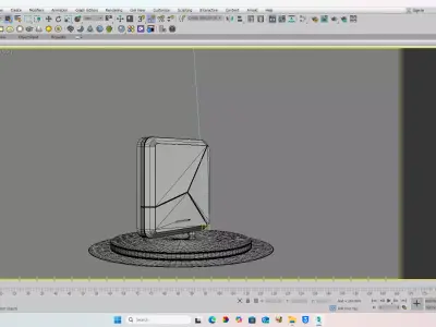 UHF READER Low-poly 3D model