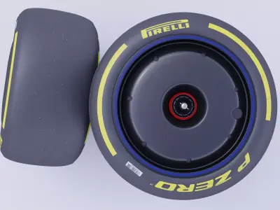 F1 2025 TIRE 3D model
