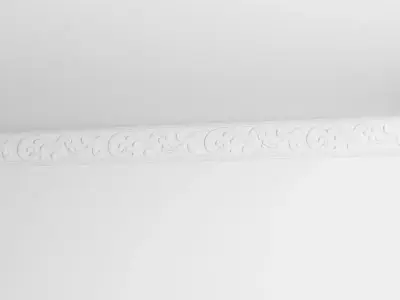 White Wall Design 3D model