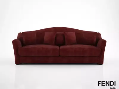Fendi Casa Faubourg Sofa 3D model