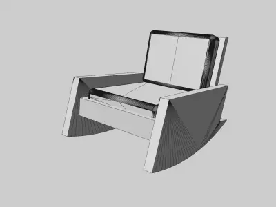 Rock-ing Chair 3D model