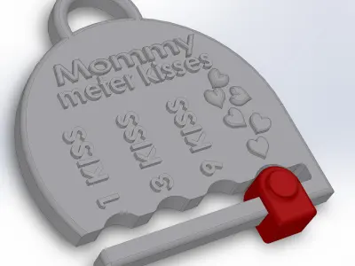 The medal mom Free 3D model