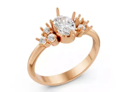 Ring 3D Model-39 3D print model
