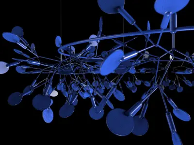 Chandelier Moooi Heracleum the Big O 3D model