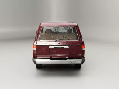 Toyota Land Cruiser J60 1980-1990 Facelift Aged 3D model