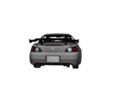 S2000 AP1 Low-poly 3D model