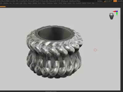 vase pot planter 3d print 840 3D print model