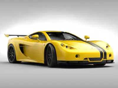 Ascari A10 3D model