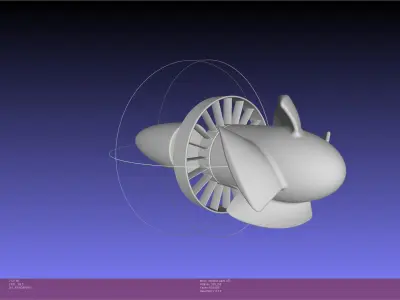 65mm High Pitch Impeller And Stator 3D print model