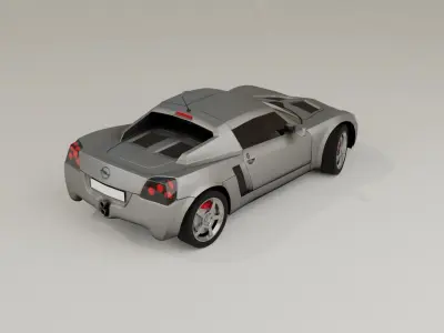 Opel Speedster 3D model purchase