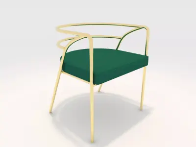 Armchair 17 3D model