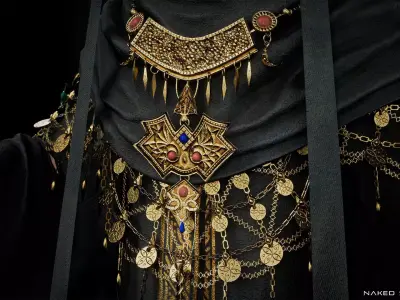 Dark Fantasy Nun - Mage - Wizard - Sorcerer Low-poly 3D model