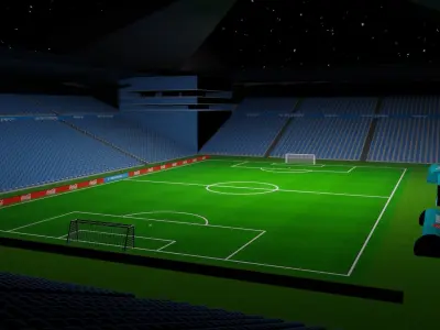 Free EuroArena Soccer Stadium Euro 2020 Istanbul 3D model