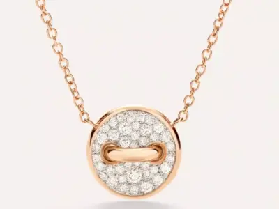 round necklace pomelatto 3D print model