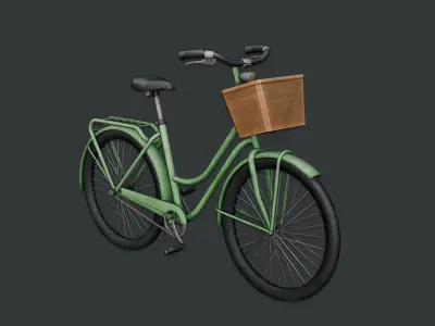 Dutch Style Bicycle 3D model