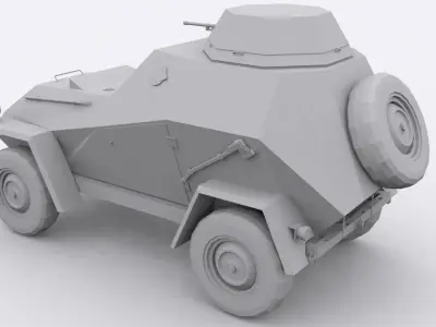 BA-64 3D model
