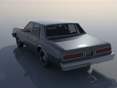 Chevrolet Impala 1977 3D print model