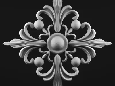 ornament 3D model 6