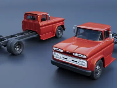Chevrolet C60 1961  3D print model