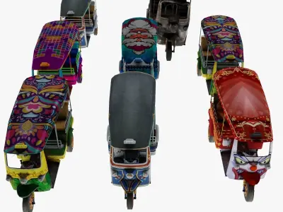 Vehicle car Tutu 12x 3D model