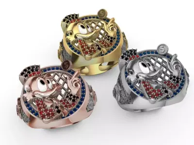 ANILLO TIO MCPATO 3D print model