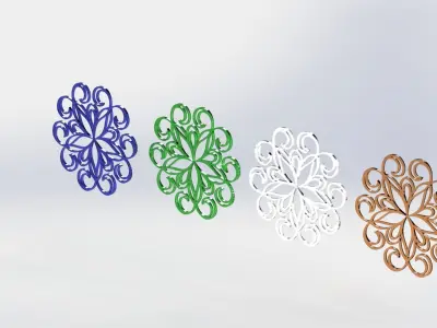 Ornament - Design O3 3D model
