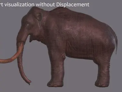 Woolly Mammoth - Mammuthus primigenius 3D model