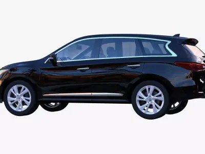 Crossover infiniti suv 3D model