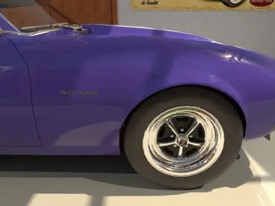 Chevrolet Camaro RS Z28 1968-69 3D model