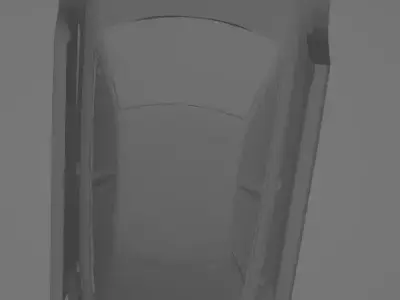 3D Printable RC Shell- German RS Sports Saloon  3D print model