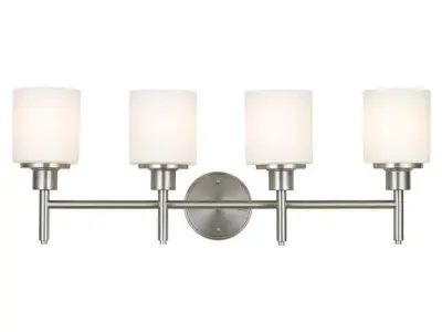 Jorelys 4 - Light Satin Nickel Vanity Light Free 3D model