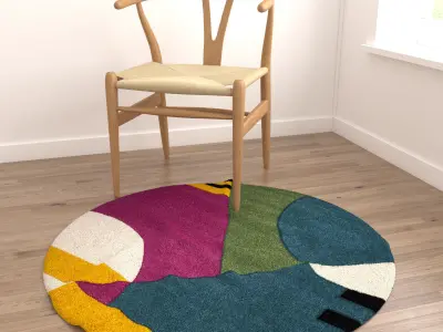 Rugs No 158 Low-poly 3D model