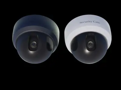 Security Camera 3D models Low-poly 3D model
