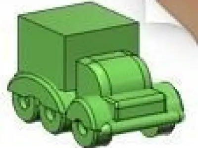 CAMIONCITO toy truck Free 3D model