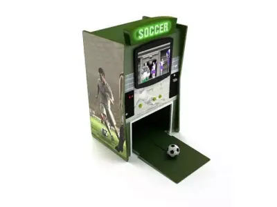 Soccer Arcade Game 3D model