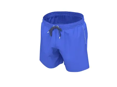 Short Garment 3D model