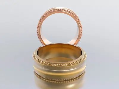 men ring 3D print model