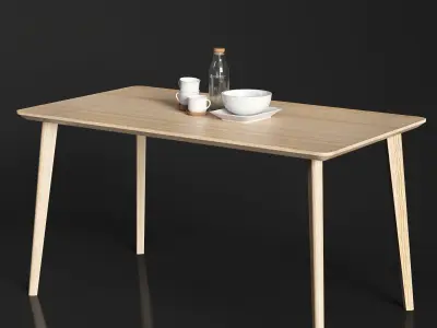 LISABO dinner table 3D model