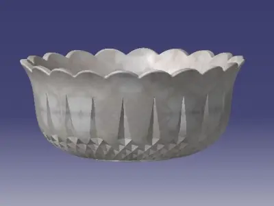 opera med bowl for printing and producing 3D print model