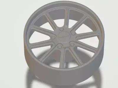 AR Rodder Wheels with Tires and Brakes for 3D Printing 3D print model