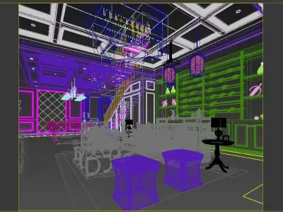 Living Room  3D model