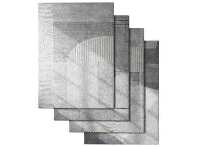 Carpet set 65 3D model