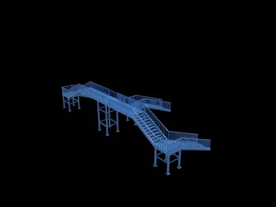Footbridge 3D model