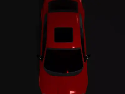 2004 Dodge Neon SRT4 Low-poly 3D model