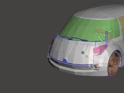 RC Car Replacement Body For Walmart 1 24 scale Vehicle 1 3D print model