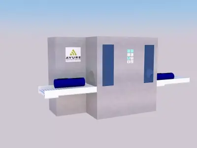 High Pressure Food Processing Machine 3D print model